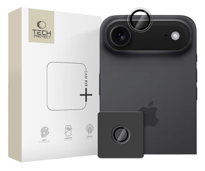 Folia / szkło na smartfon Tech-Protect Camring Fit+ do Iphone 17 Air Clear